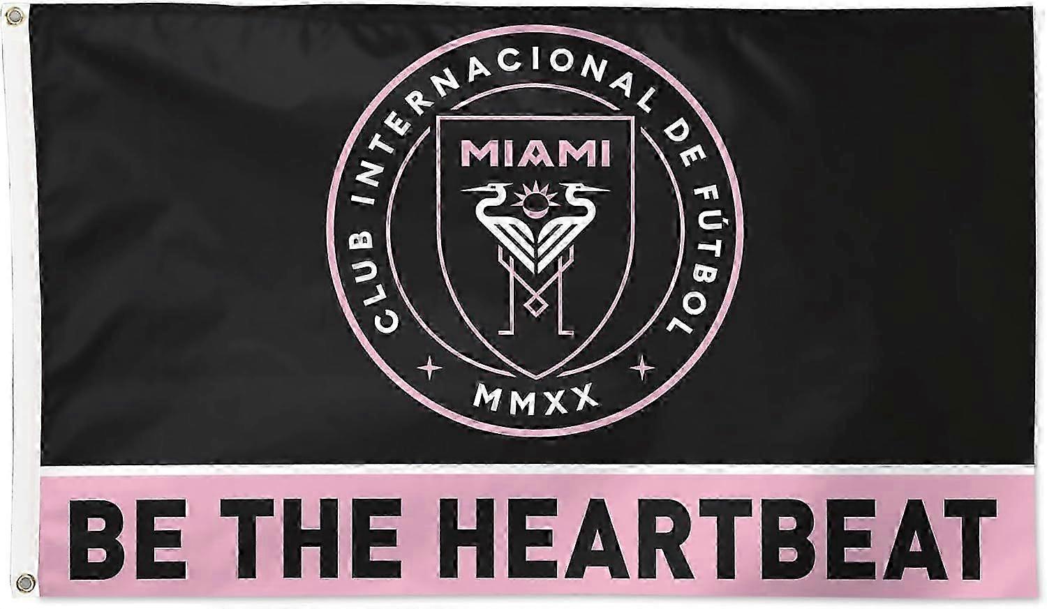 Inter Miami Flag | Licensed Flag Banner Flag With Slogan Qi 0566