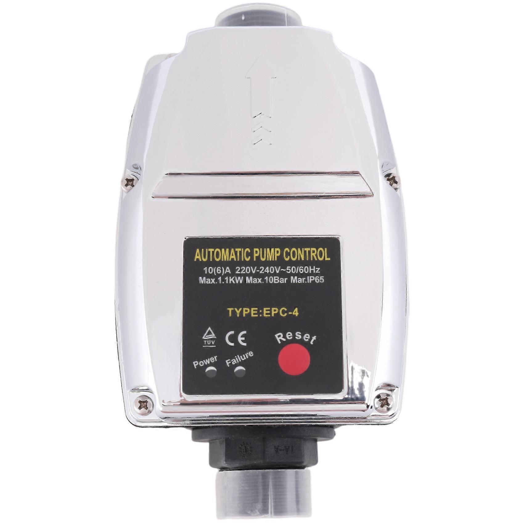 Water Pressure Booster Starting Controller Adjustable 1 Inch Pipe Automatic Pump Control on Off Mass Flow Switch 220V