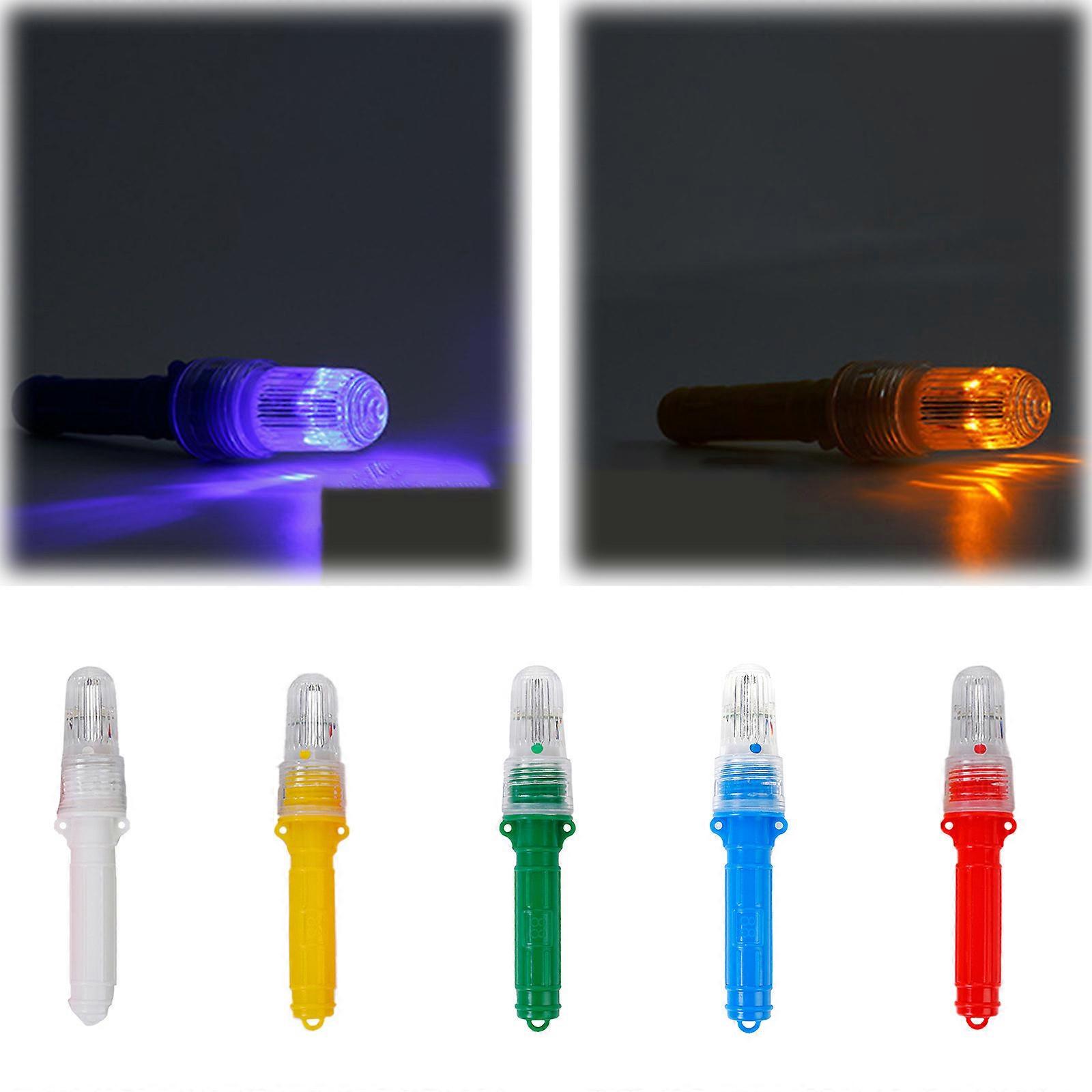 Waterproof Emergency Marine Signals LED Controlled Net Marker Light Small Plastic Glowing Float Fish Attractor