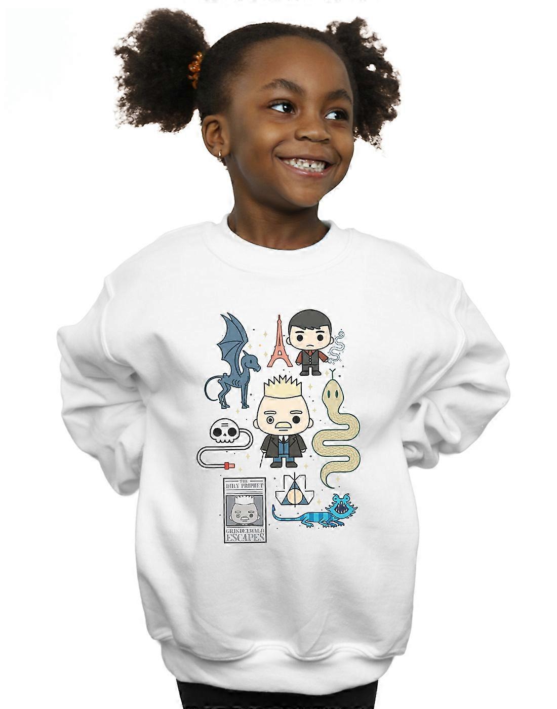 Fabeldyr jenter Chibi Grindelwald Sweatshirt