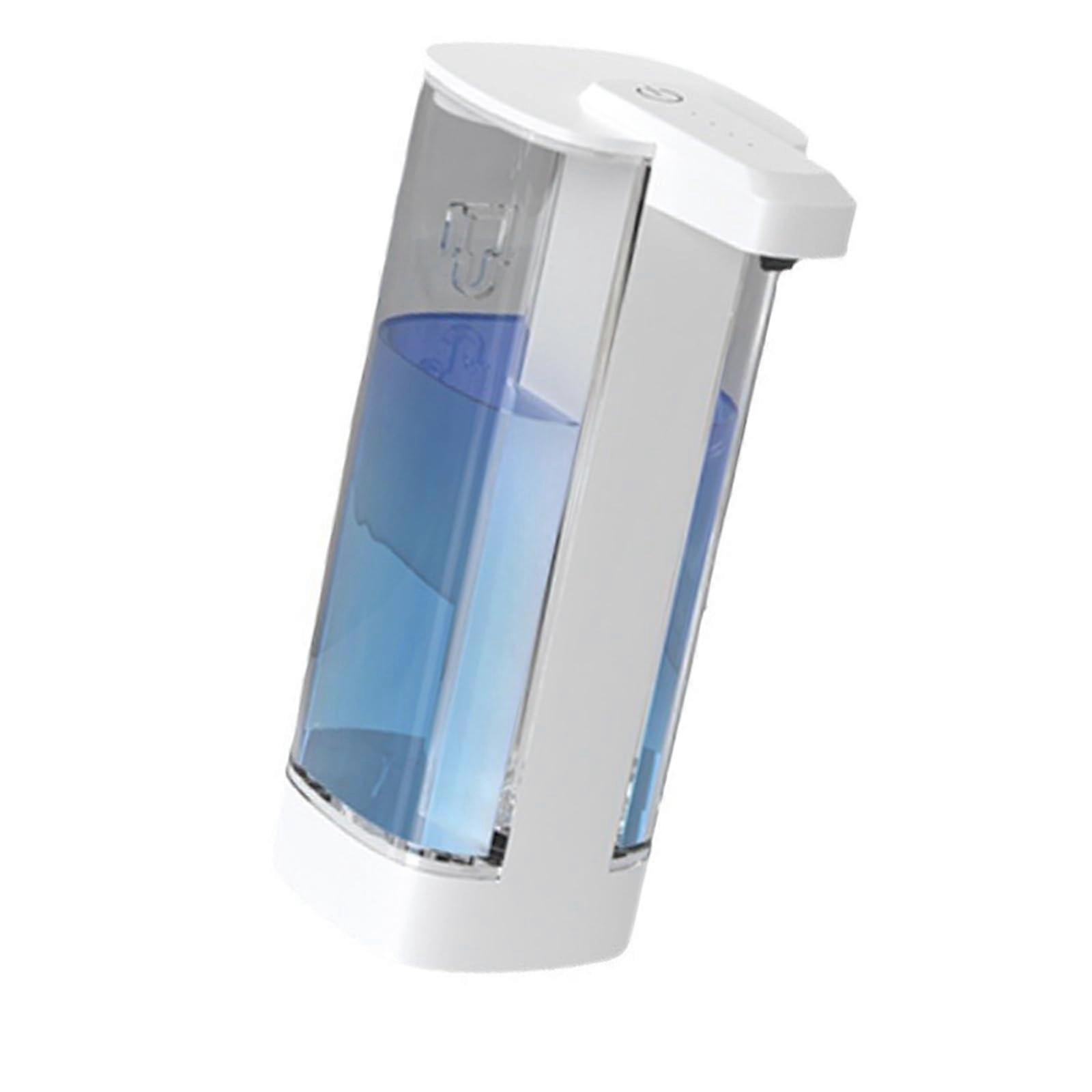 Wall Mounted Automatic Soap Dispenser with Touchless Smart Sensor, USB Rechargeable, 500ml Adjustable Liquid Output for Kitchen Bathroom