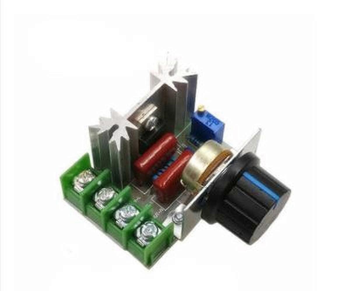 Electronic Voltage Regulator 2000W AC Power Dimming Controller Adjustable Motor Speed Switch
