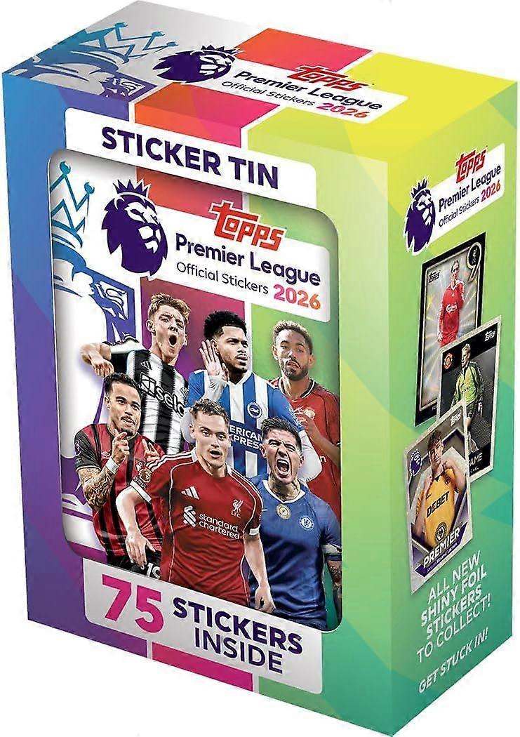 Topps Premier League 2026 Stickers Mini Tin