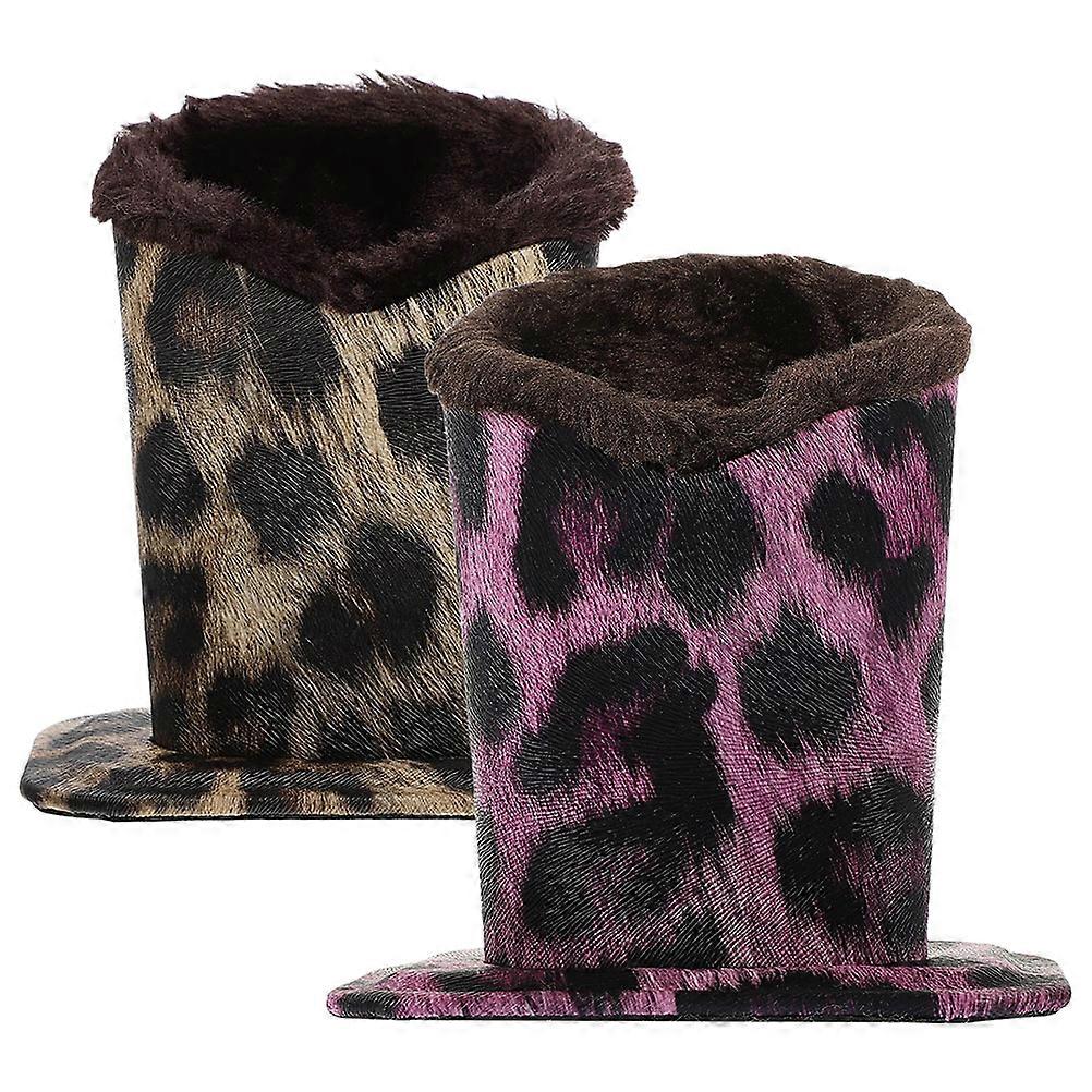 Glasses Holder Plush Lined Eyeglasses Holder for Storage 6Pcs Assorted Color