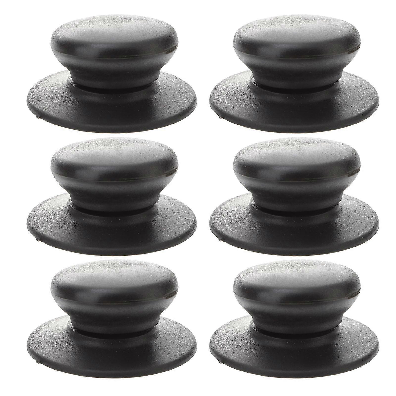 6 Pcs Plastic Pot Lid Replacement Knob Simple Pot Cover Knobs Pot Lid Knobs