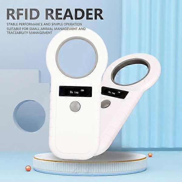 RFID Reader LED Display 128 Storage USB2.0 Animal Chip Identifier