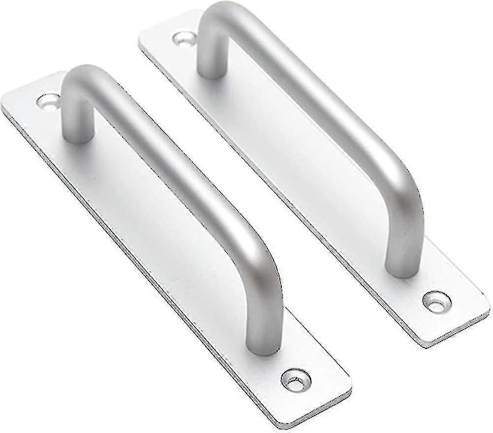 2pcs Aluminium Alloy S-Shaped Safety Door Pull Handle