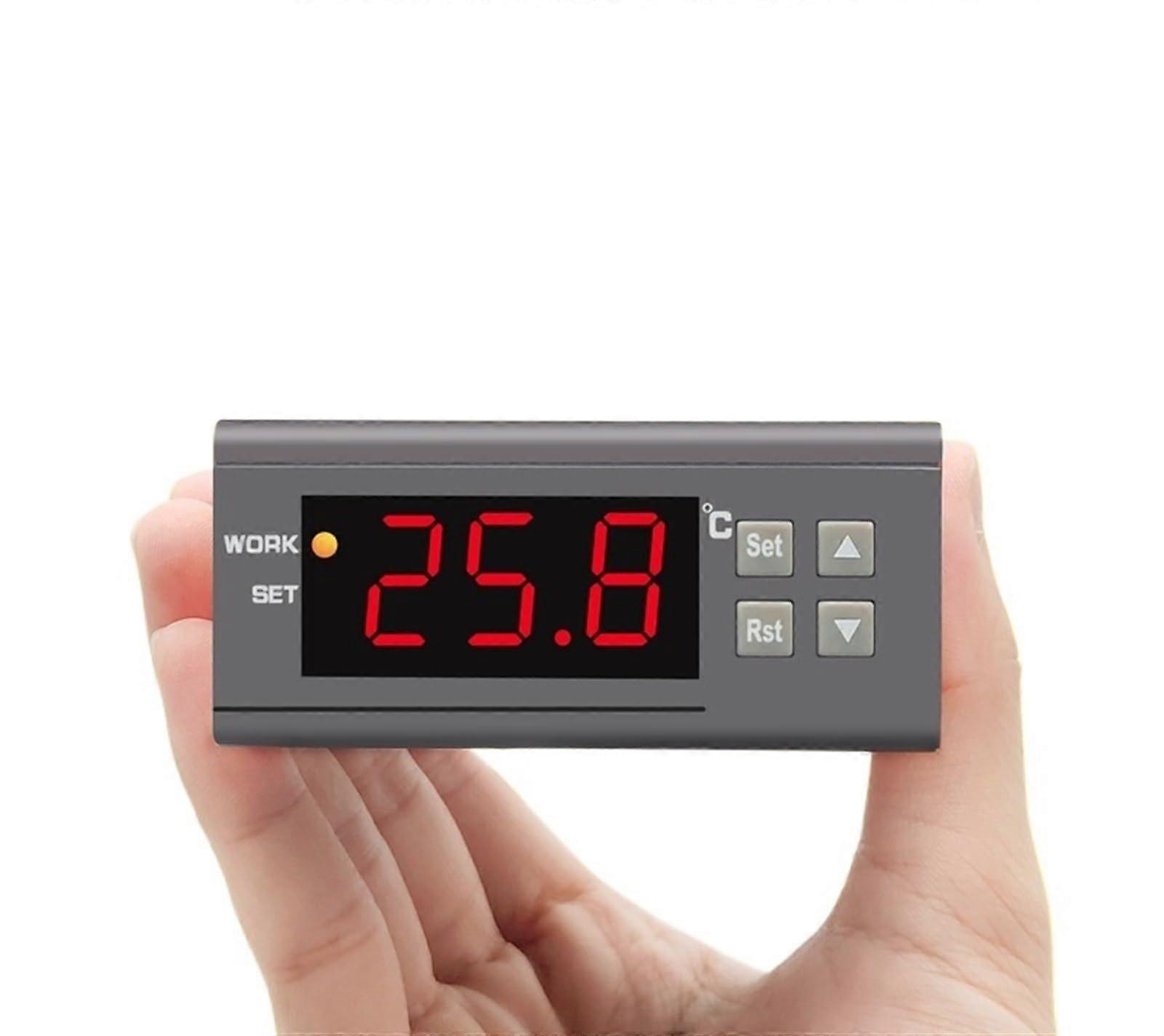 Digital Temperature Controller 300 Degree Oven Electronic Thermostat 12V ZY9010E with Sensor