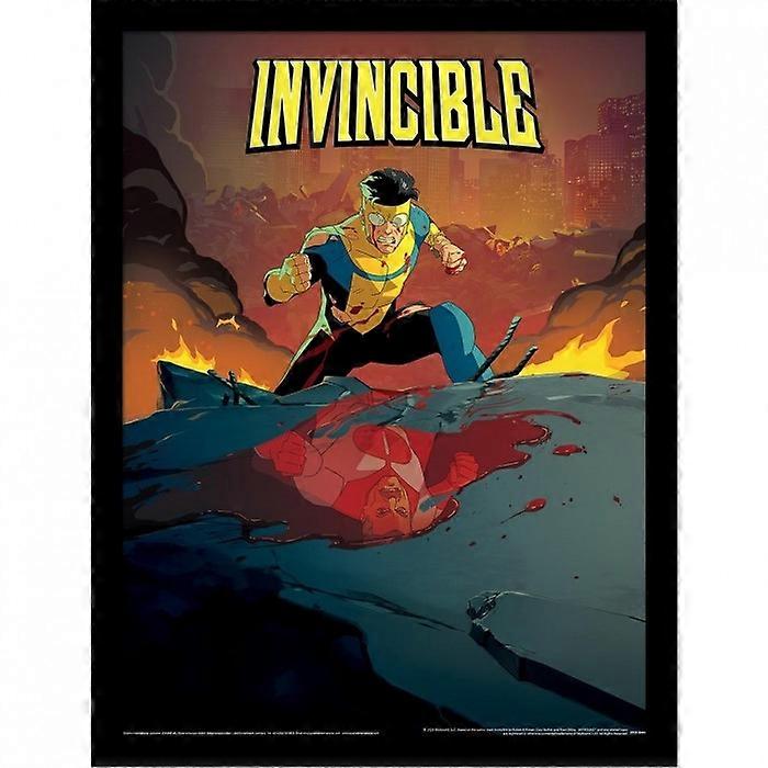 Ingelijste poster 'Invincible Reflection'