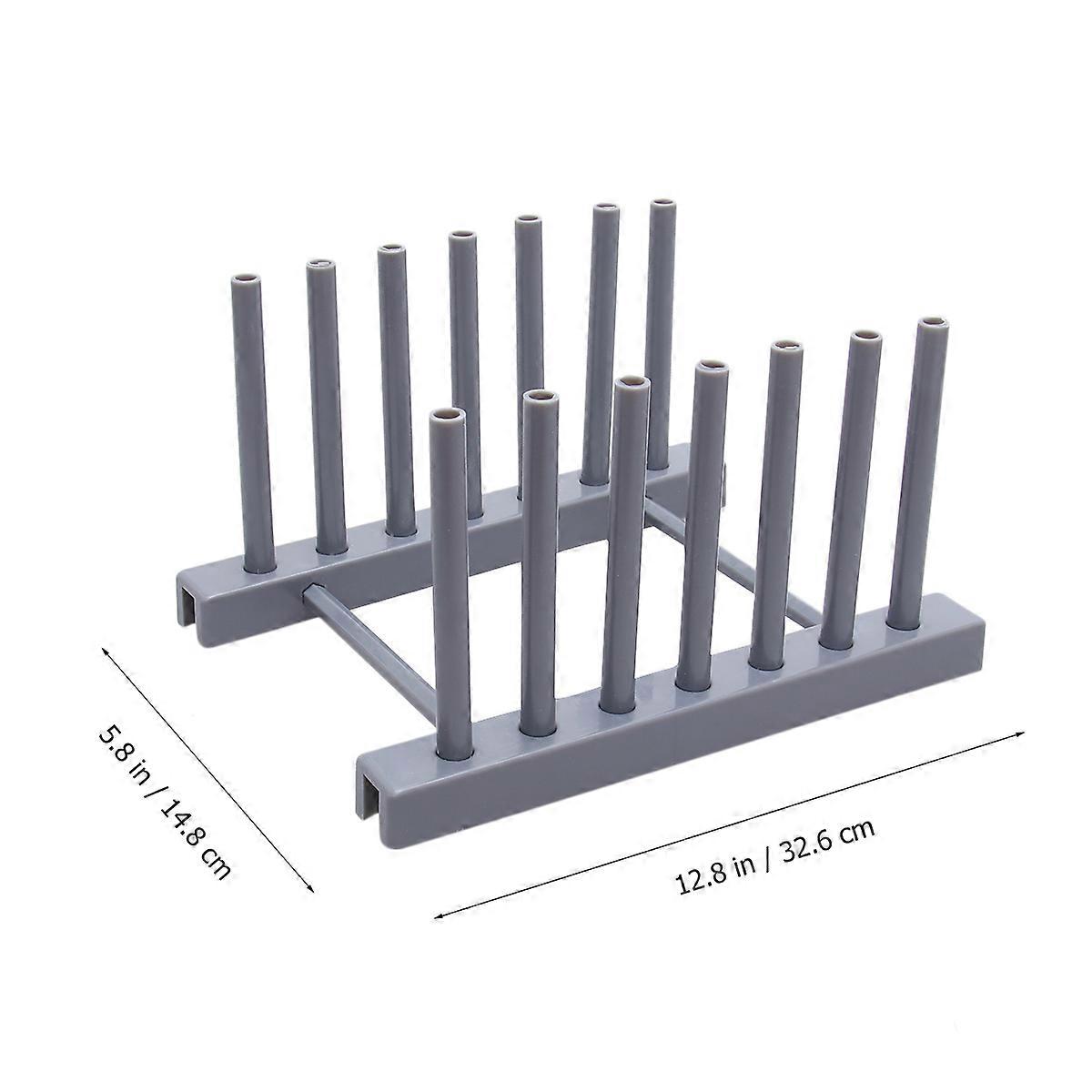 Plate Rack Dish Rack for Plates Storage 2Pcs Kitchen Organizer Assorted Color