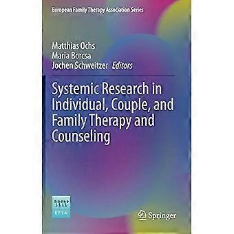 Systemic Research in Individual, Couple, and Family Therapy and Counseling