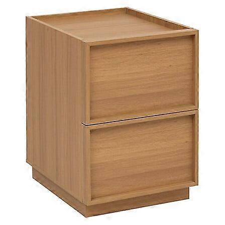 Bedside table 2 drawers Framy height 54 cm