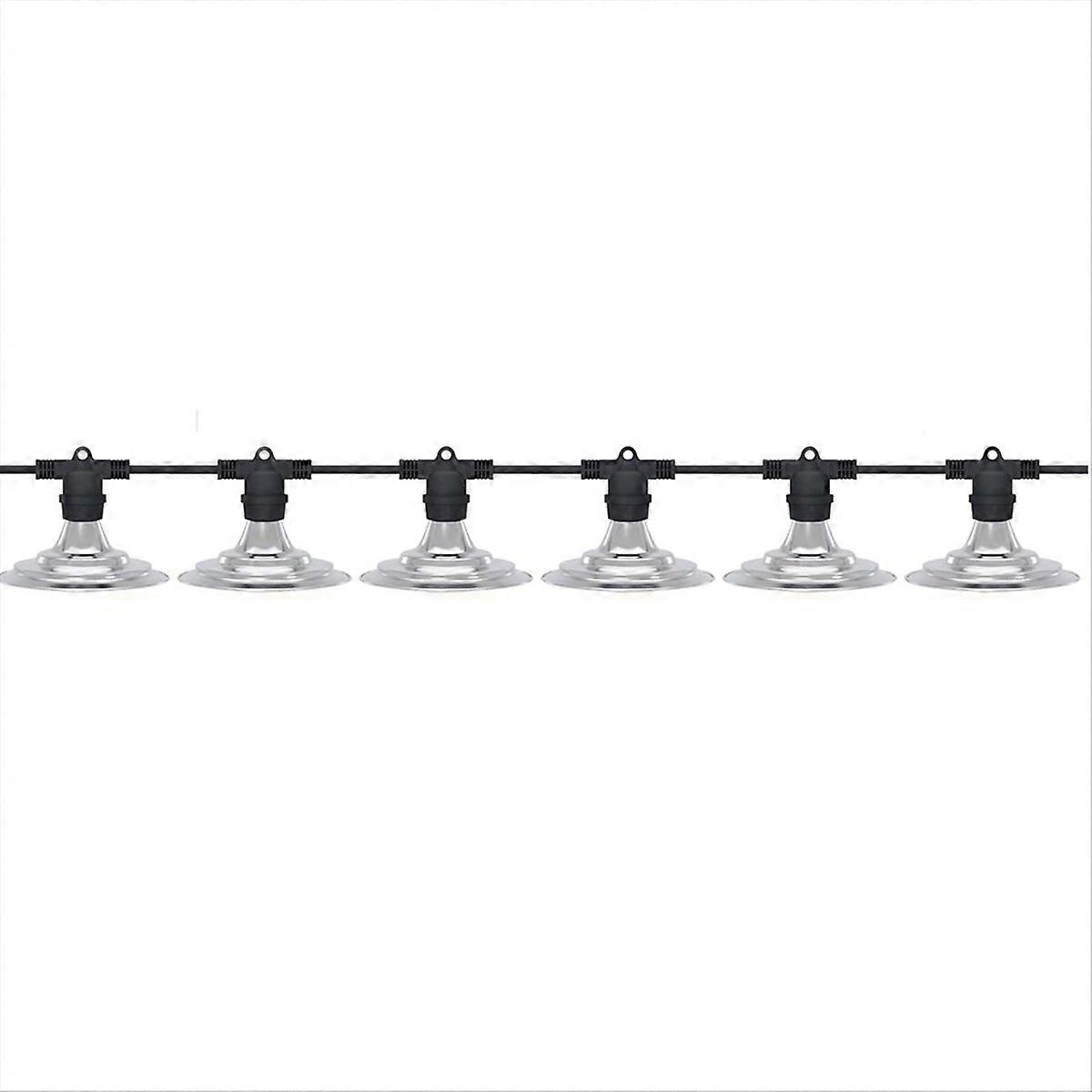6 Light Outdoor LED Grow Lights Waterproof US Plug