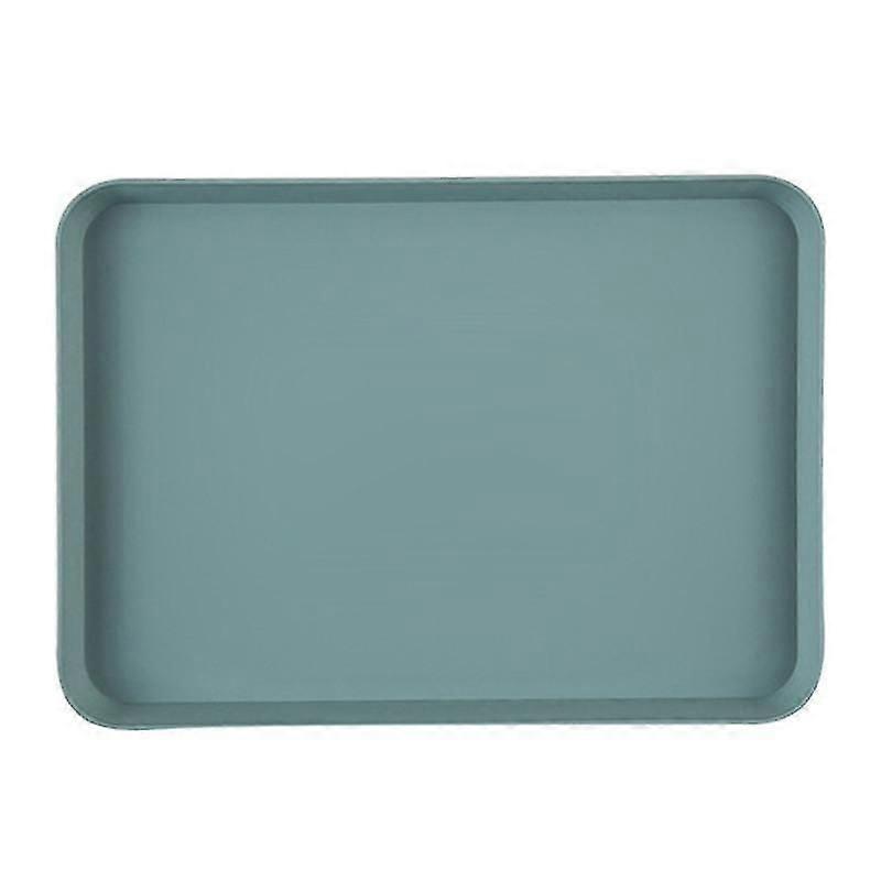 Nordic Simple Rectangular Fruit Dessert Plastic Storage Tray Kitchen Supplies