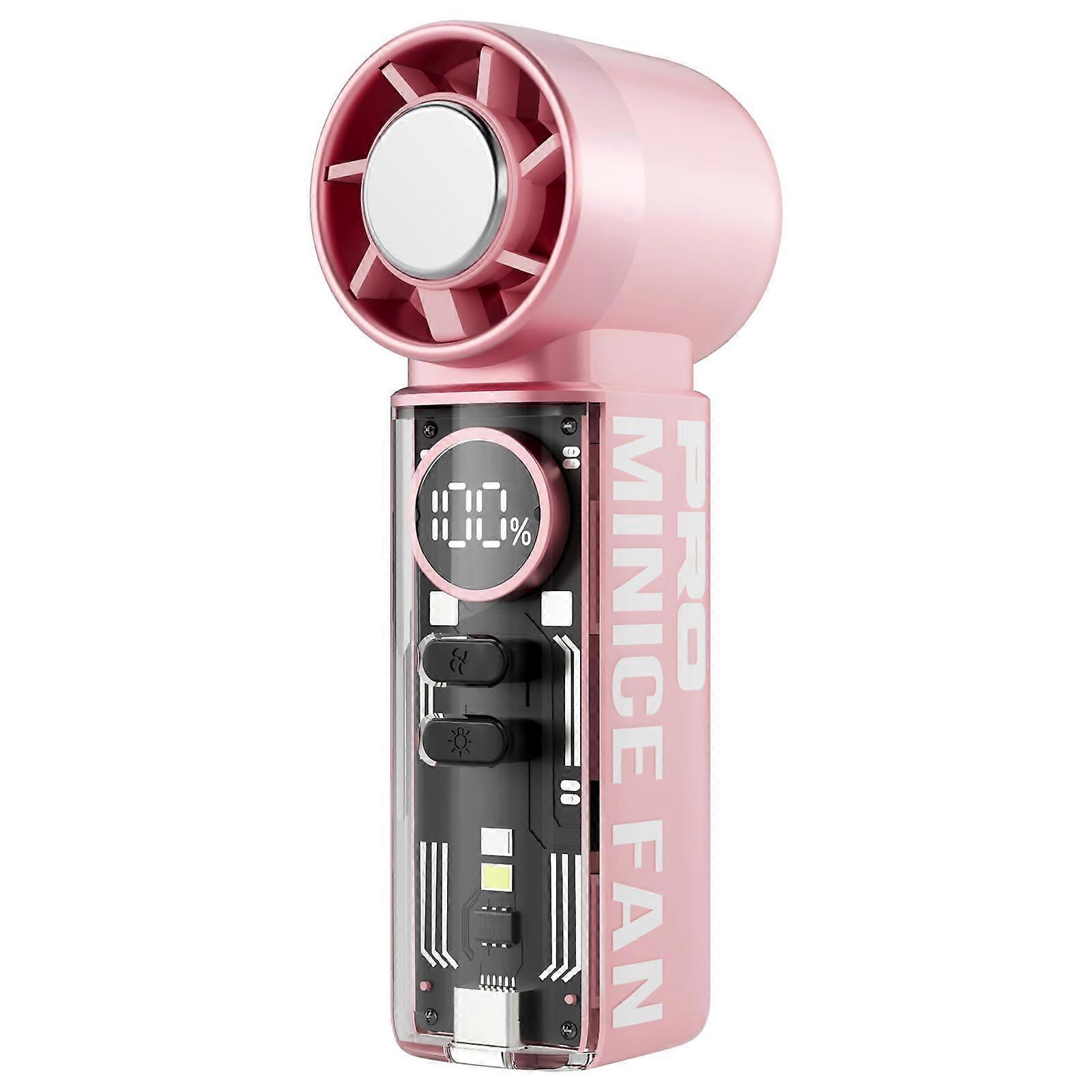 Handheld mini high-speed fan - Pink
