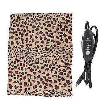 USB Heating Pad Thermal Blanket Washable Foldable 3 Levels Heating Pet Heated Pad for Household Warmth Keeping 37x47cm