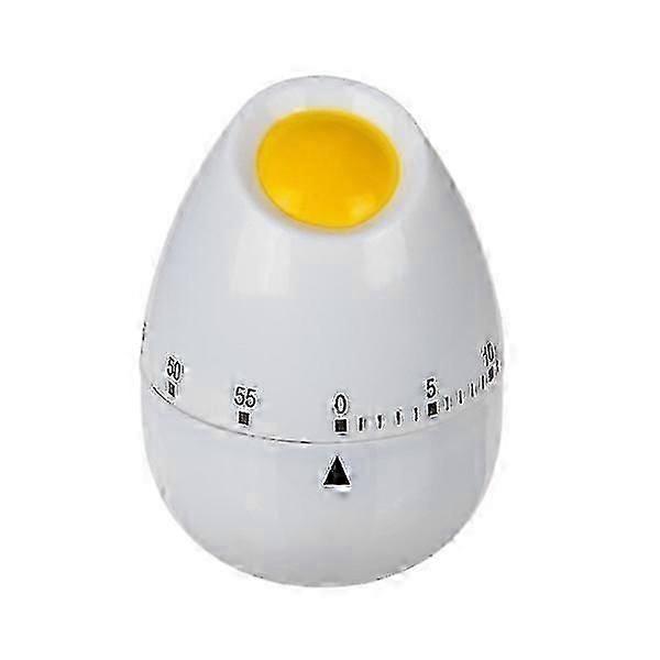 1 piece Egg Kitchen Timer Clock White