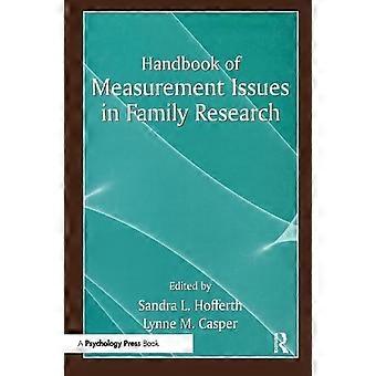 Manual de Questões de Mensuração em Pesquisa Familiar - Taylor & Francis Ltd - Brochura - livro em inglês