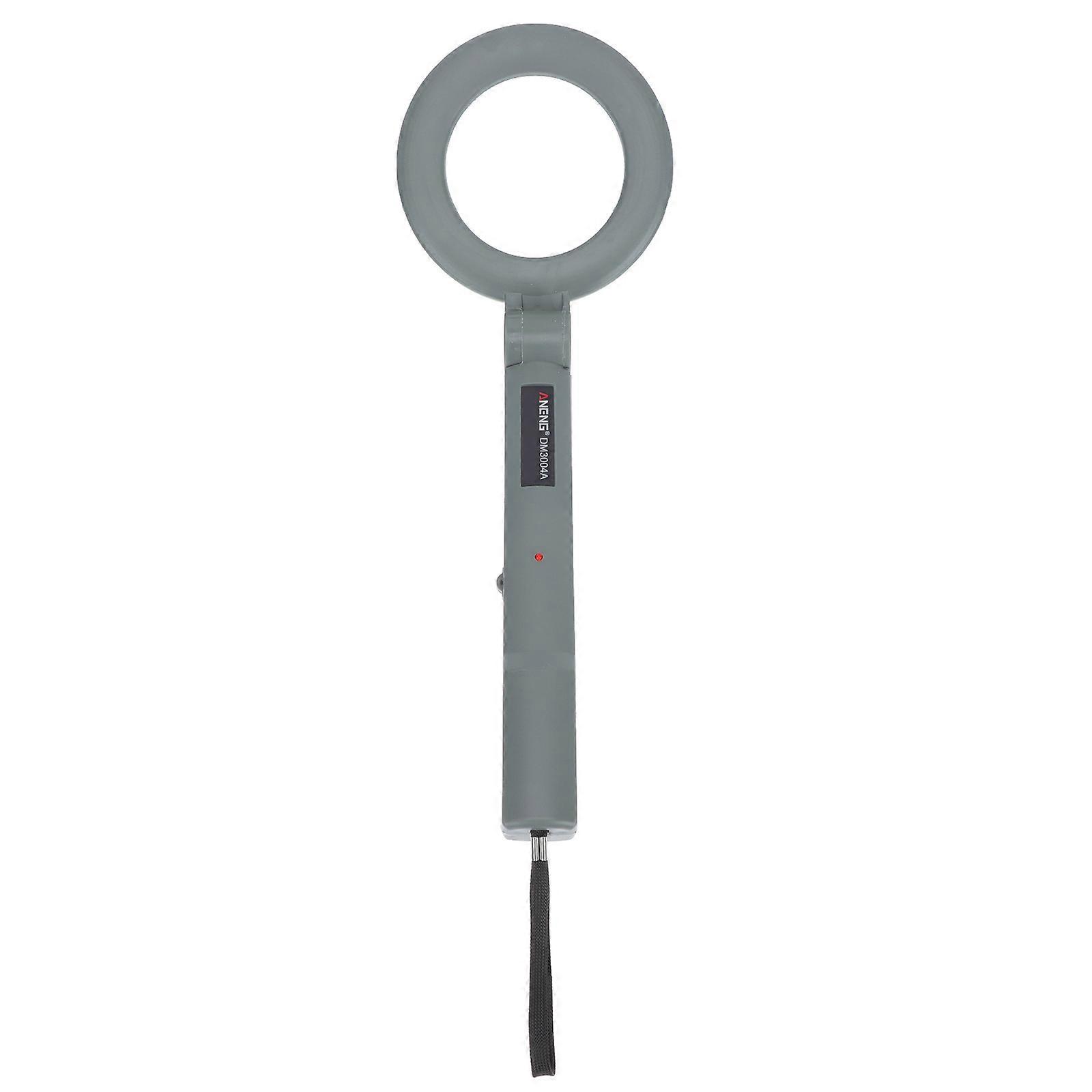 Handheld Metal Detector Security Detector for Home Use 1Pcs Plastic Grey