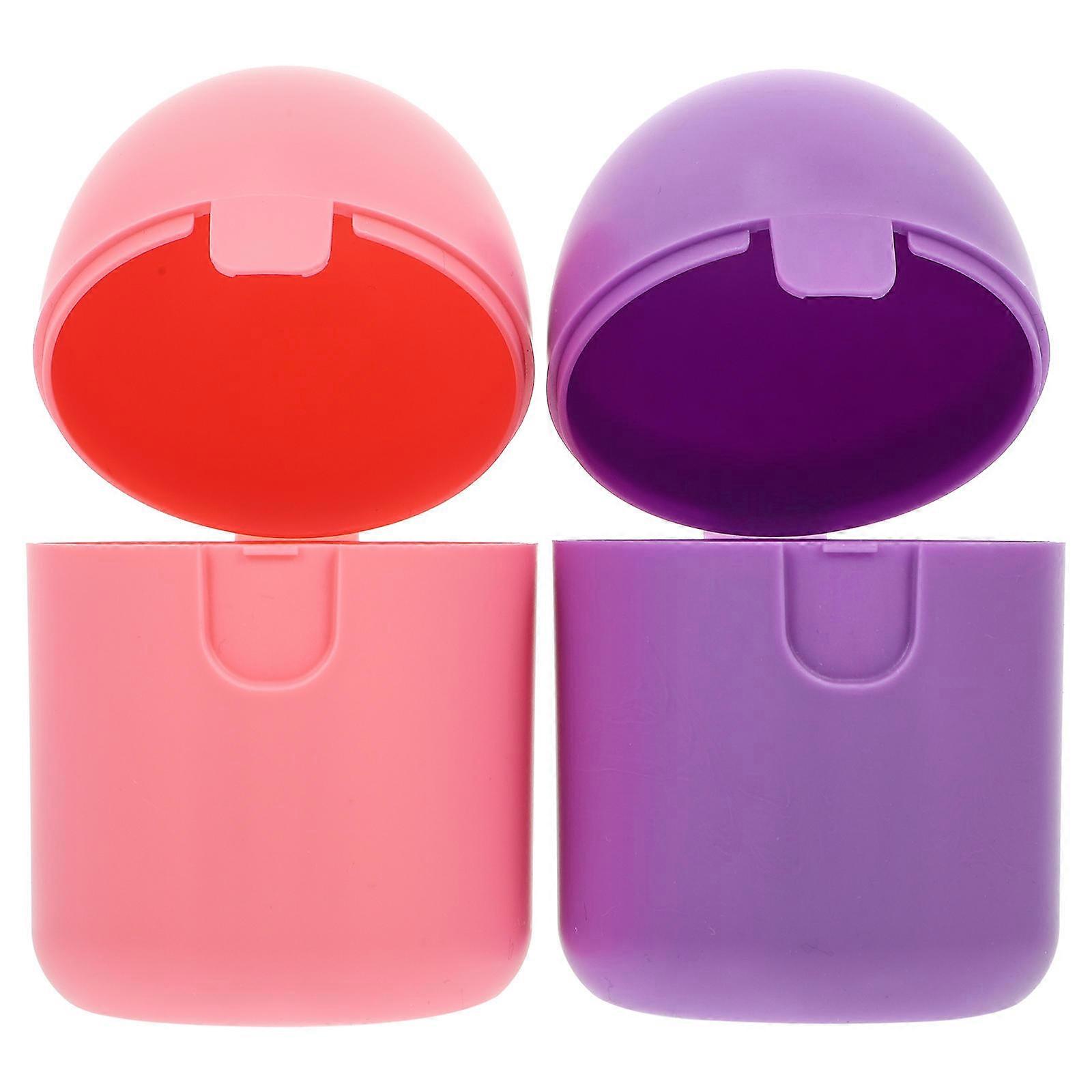 Cleaner for Storage 2Pcs Portable Plastic Box