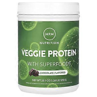 MRM Nutrition, Veggie Protein met Superfoods, Chocolade, 1.26 lb (570 g)