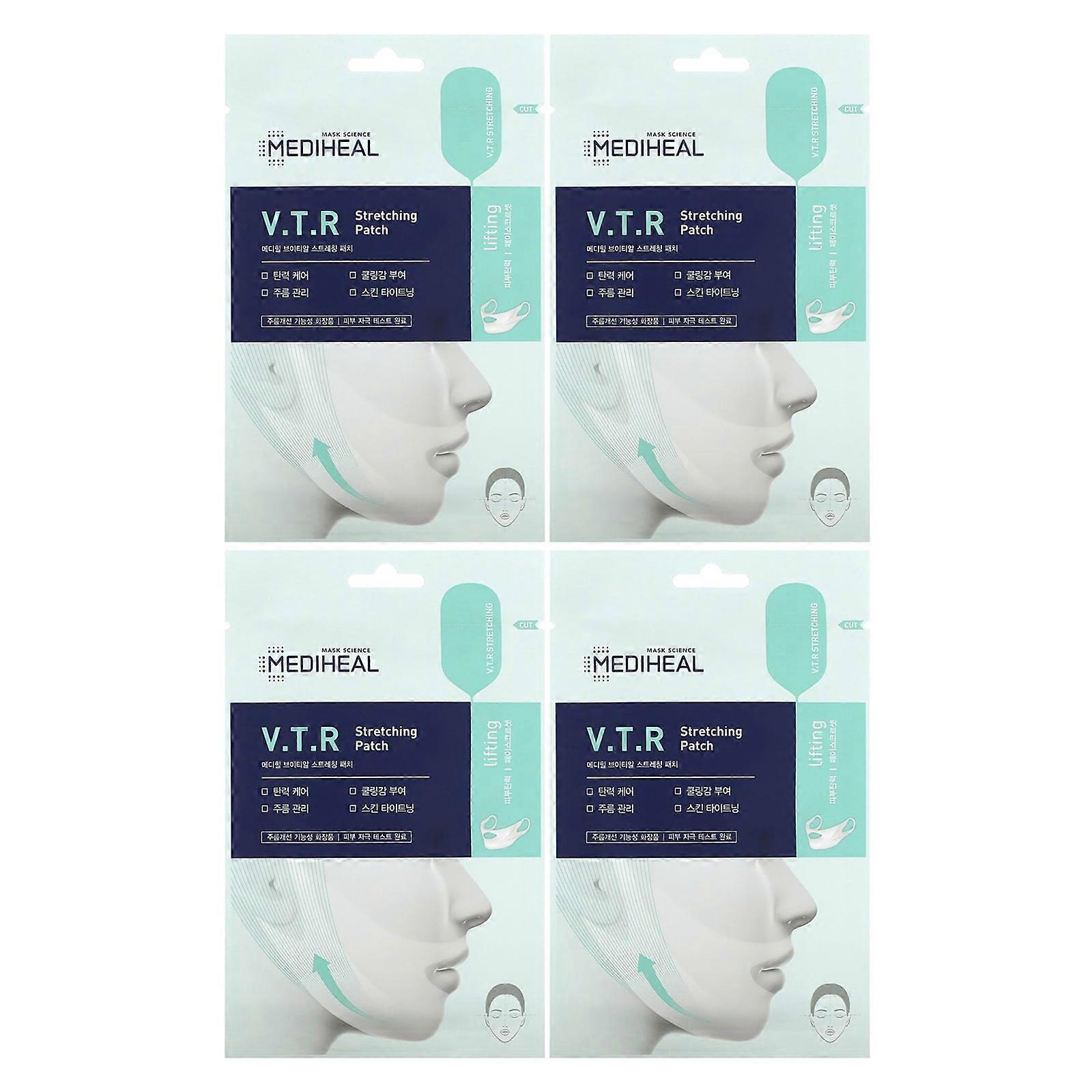 MEDIHEAL, V.T.R. Stretching Patch, 4 Patches, 2-Pack