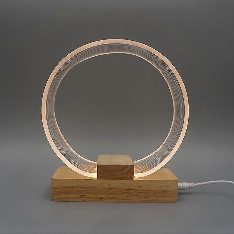 USB Acrylic Ring Night Light