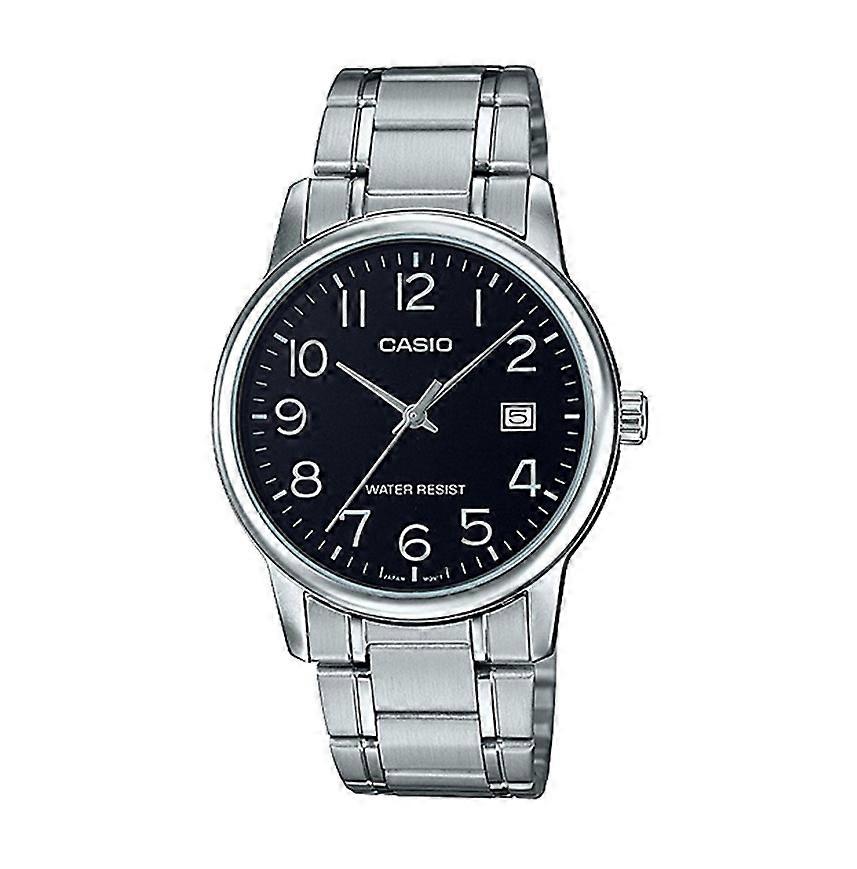 CASIO COLLECTION DATE STEEL - BLACK