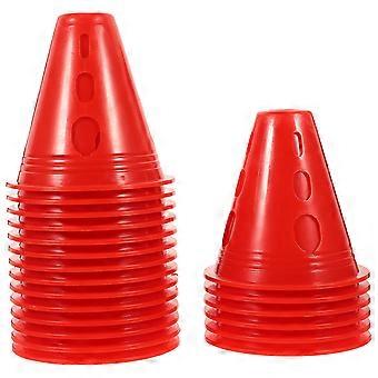 20 stücke kleine sport training kegel marker kegel winddichte straßensperre straße kegel