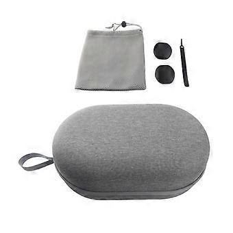 Portable Zipper Storage Case Carry Bag for PS VR2 with Lens Cover and Fastening Strap