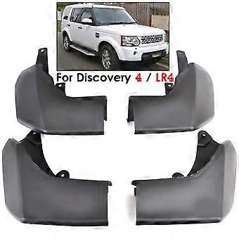 4PCS/Set  Car Mud Flaps For Land Rover Discovery 4 LR4 VPLAP0017 &amp; CAS500010PCL Mudflaps Splash Guards Fender Mudguards