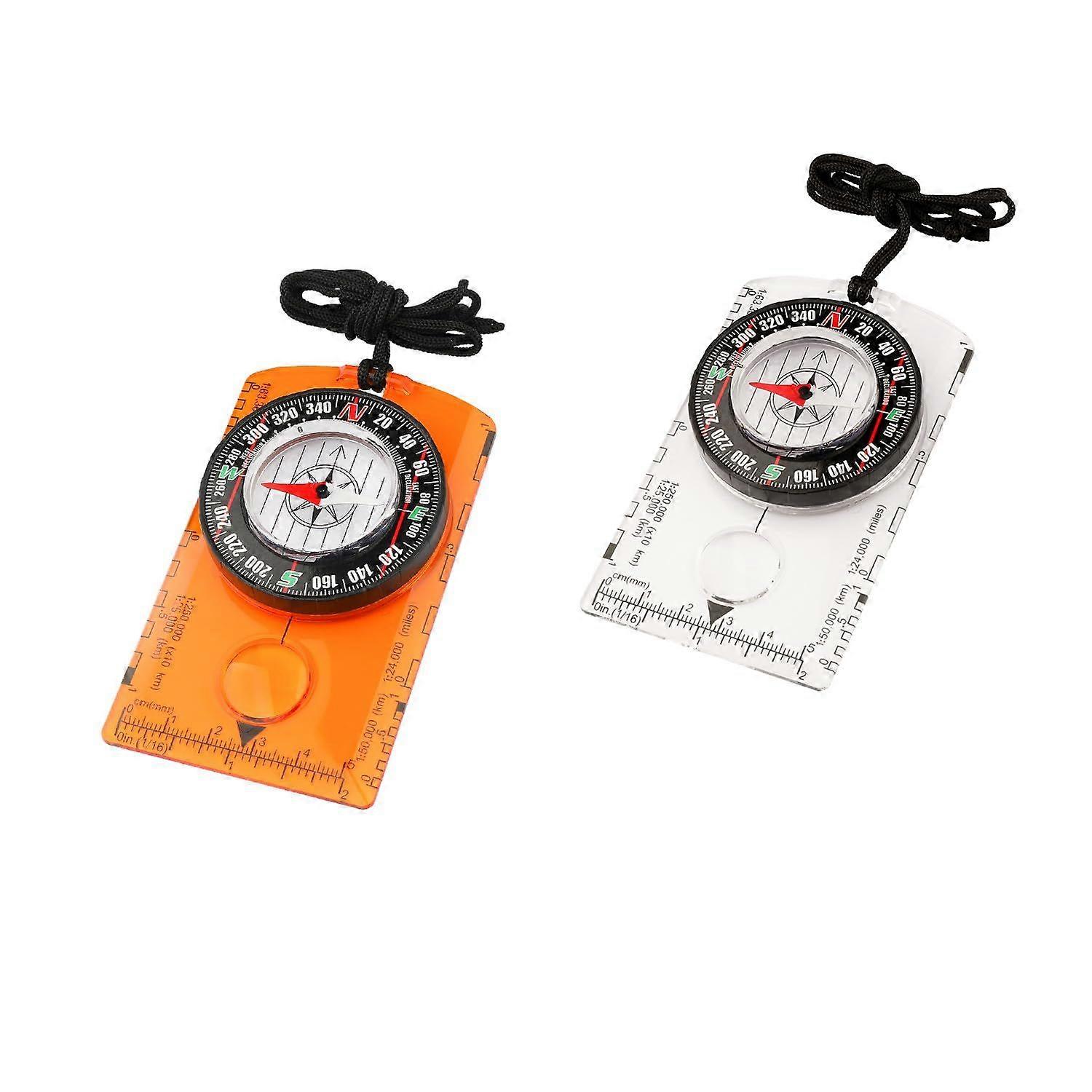 Compass Clear+Orange