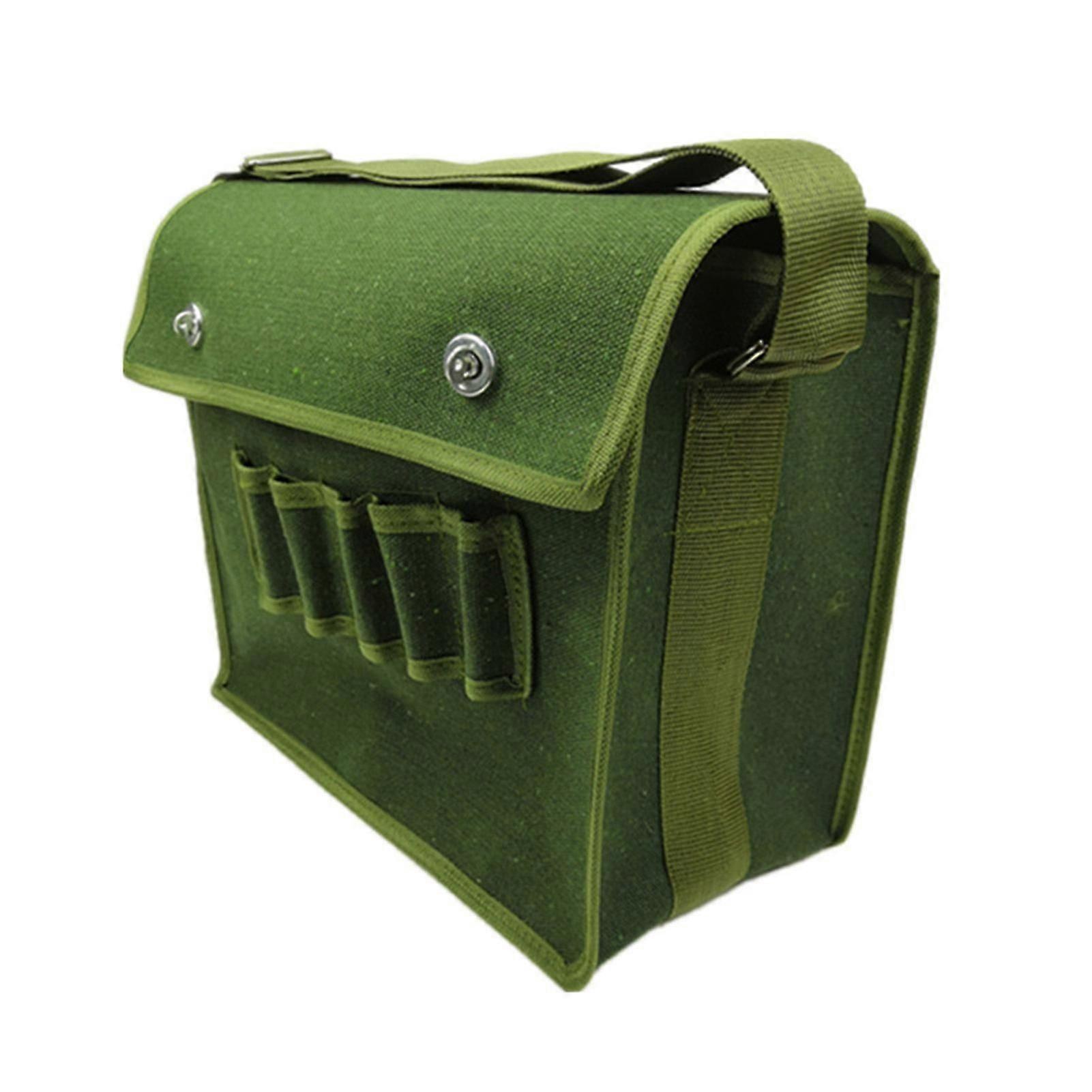 Multi Functional Large Capacity Canvas Tool Bag for Hardware Maintenance Work PA