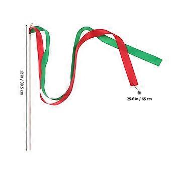 Party Decorations Ribbon Wedding Wands Student Games Interactive Activities 12Pcs