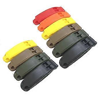 Emergency Survival Whistle DualFrequency Signal Lightweight Loud Safety Whistle for Hiking Camping
