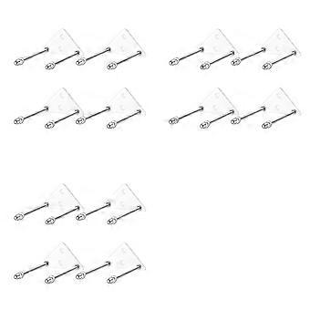 Supporto da parete per skateboard da 12 pezzi, supporto da parete per skateboard, supporto per esposizione di tavole da skateboard