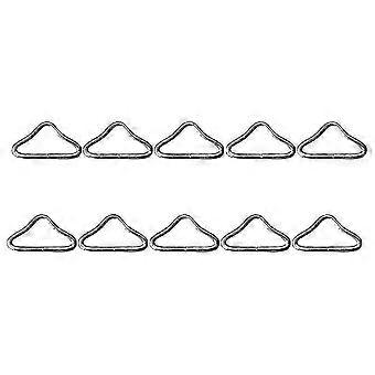 ZY6 20pcs Trampoline Jumping Bed Bungee Bed Mesh Cloth Buckle Triangle Ring Parts Z