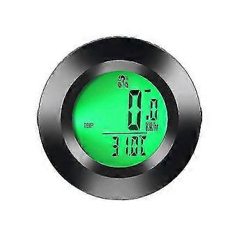 Waterproof Wireless Bike Computer Speedometer with LCD Display - Black 26-27