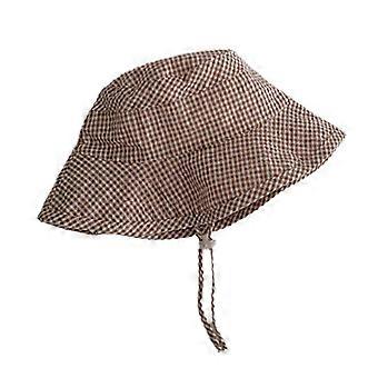 Baby Toddler Kids Bucket Sun Hat with Chain Strap Cute Print Summer Outdoor Infant Beach Hat for Boys Girls Durable