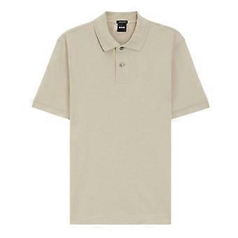 Boss Mens Pallas Embroidered Logo Cotton Polo Shirt