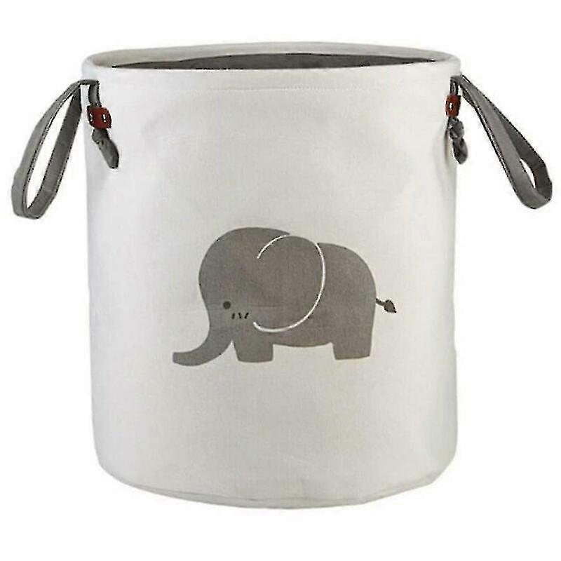 Laundry basket Basket, gray elephant