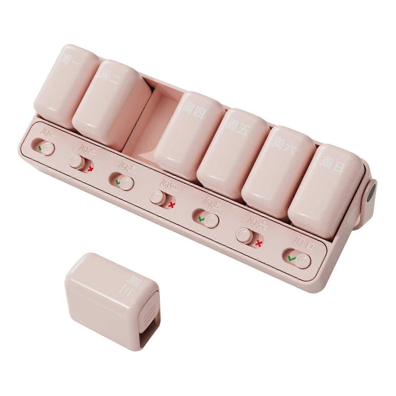 Dustproof Moisture-Proof Pill Storage Case with Large Capacity