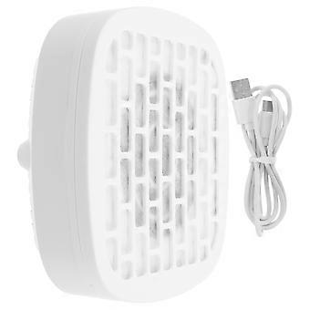 Nail Dust Collector Vacuum Fan Suction Machine for Manicure 1Set White