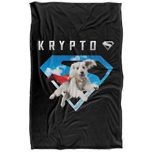 Superman Krypto 2025 Sky Shield Soft Touch Blanket