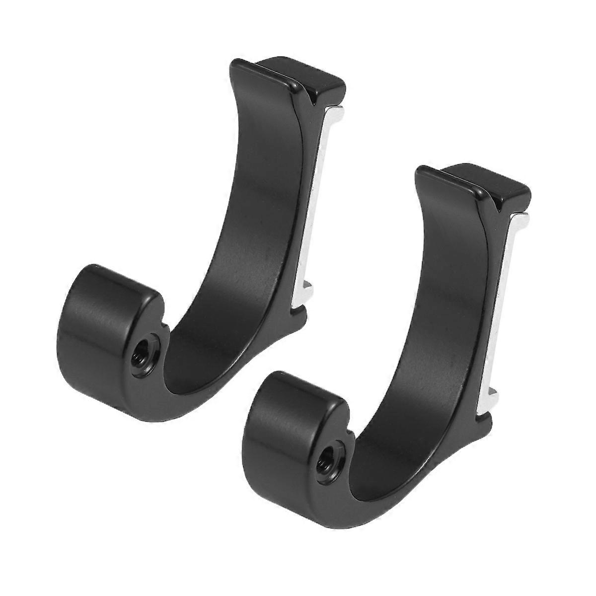 Creative Clothes Hooks Single Hook for Hanging Coats 6Pcs Black Dolphins Hook