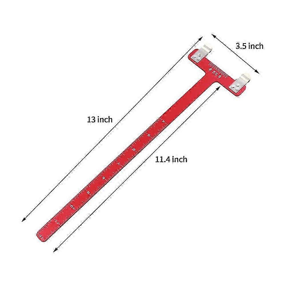 Archery Bow Square Nocking Points Pliers Bow String Knock Kit T Shape Turning Bow Square Ruler Tool String
