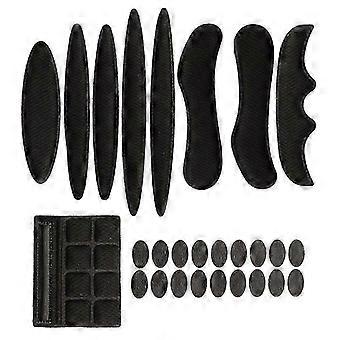 27-Piece Helmet Foam Pads Replacement Kit, EVA Breathable Shock-Absorbing Cushions for Bike Motorcycle Cycling Helmets