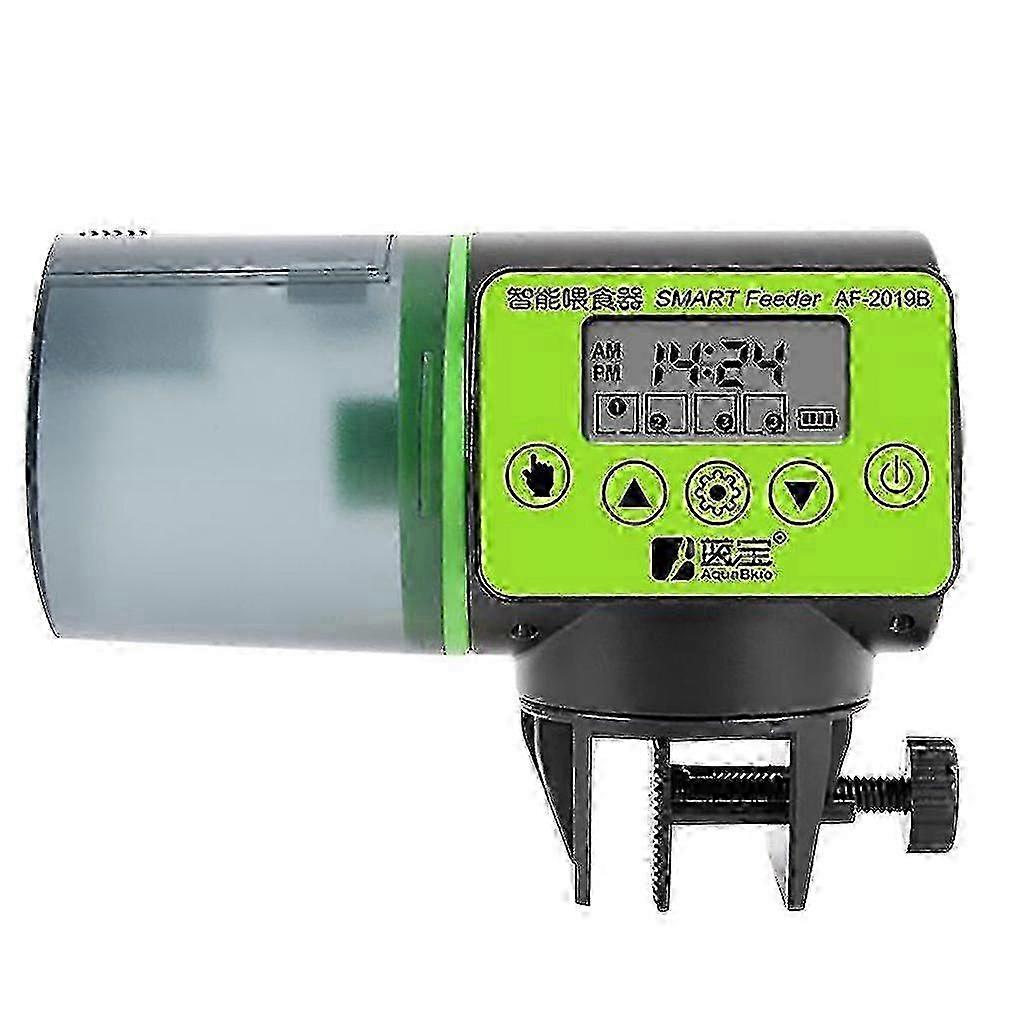 Automatic Pond Fish Feeder with Holiday Timer 2025