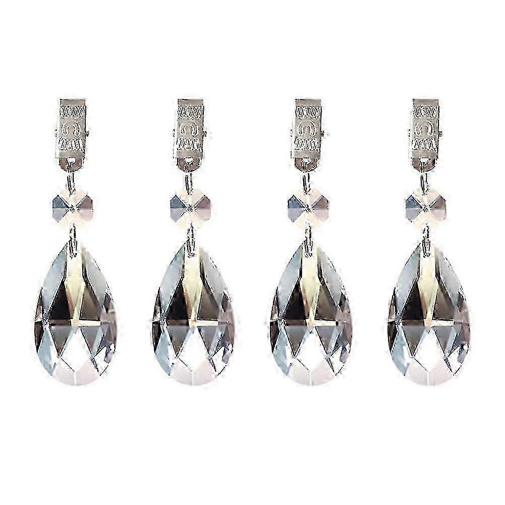 Heavy Crystal Tablecloth Weights Heart Shape