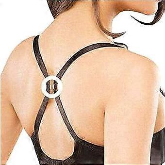 3 Pcs Anti-slip Women's Elastic Bra Strap Holder & 12 Bra Strap Clips